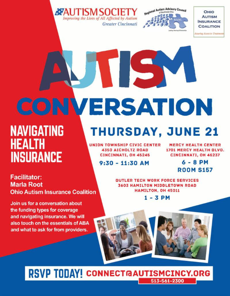 Autism Society Navigating Insurance on June 21st! Elite Kids