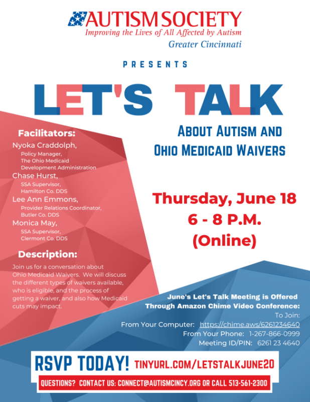 Lets Talk About Autism and Ohio Medicaid Waivers